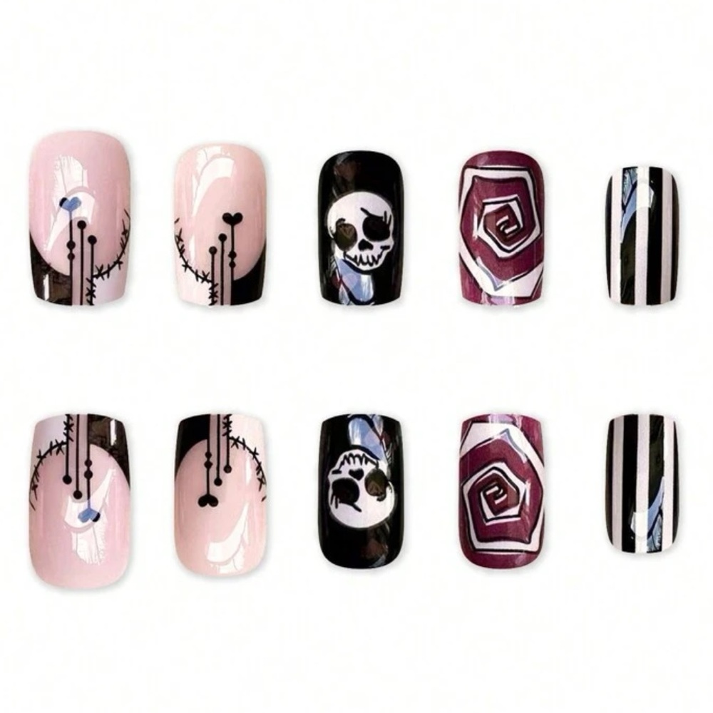 Press on nail set